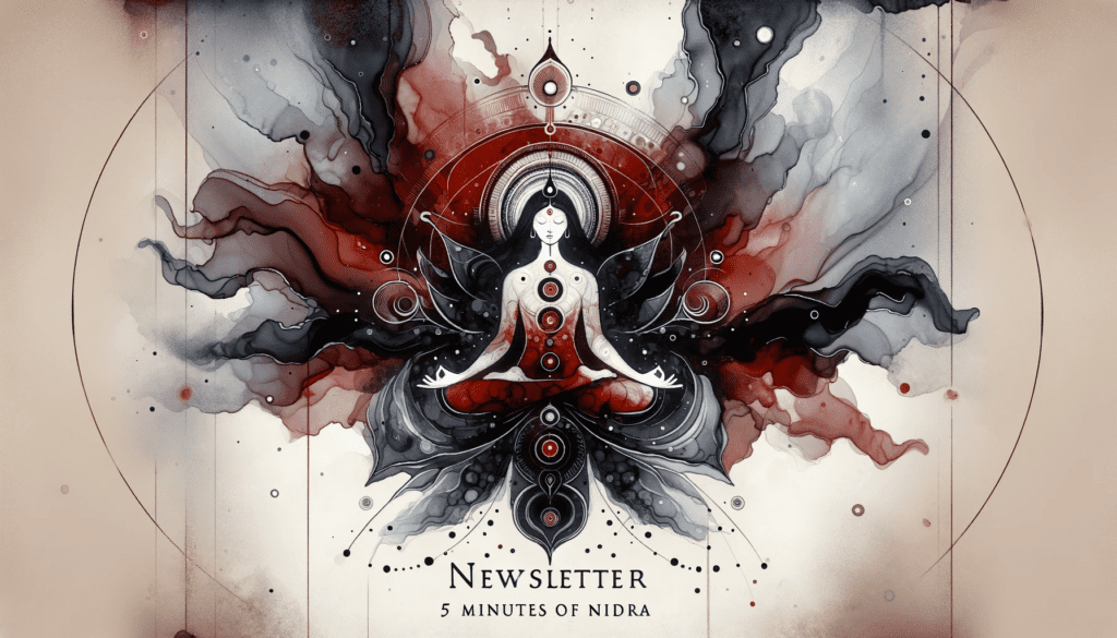 5 Minutes of Nidra Newsletter cover